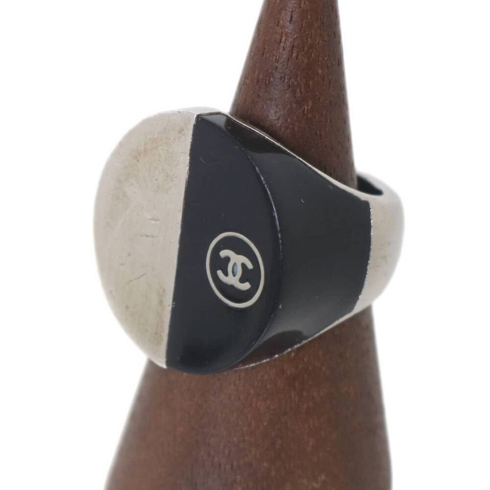 Chanel Cc Logo Ring Sterling Silver #208630C47B